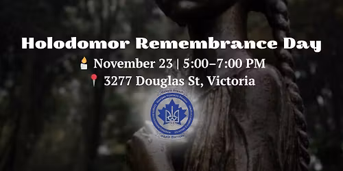Holodomor Remembrance Day \/ \u0414\u0435\u043d\u044c \u0432\u0448\u0430\u043d\u0443\u0432\u0430\u043d\u043d\u044f \u0436\u0435\u0440\u0442\u0432 \u0413\u043e\u043b\u043e\u0434\u043e\u043c\u043e\u0440\u0443