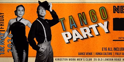 FRIDAY 01.05.26 at NEGRACHA Kingston f. MINA & GIRALDO - Interm Tango Salon Class & Practica
