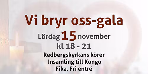 Vi bryr oss-gala