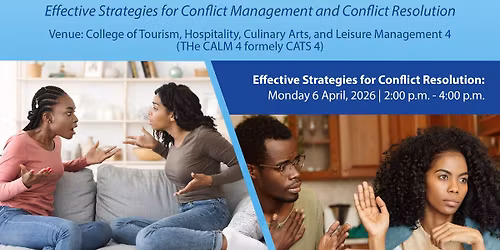 Effective Strategies for Conflict Management and Conflict Resolution