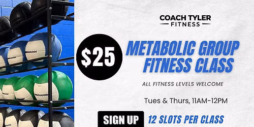 Metabolic Group Fitness Class