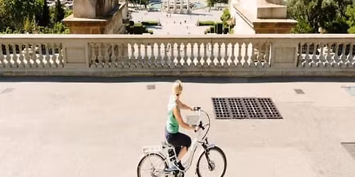 Scenic Barcelona E-Bike Tour: Montjuic Panoramic Views