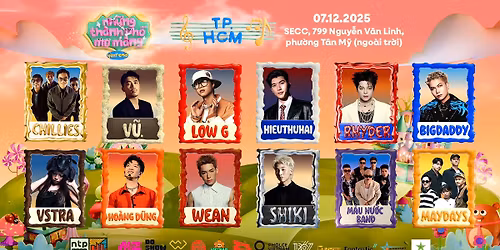 [TP.HCM] Nh\u1eefng Th\u00e0nh Ph\u1ed1 M\u01a1 M\u00e0ng Year End 2025