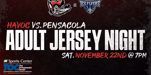 Parking Pensacola Ice Flyers at Huntsville Havoc