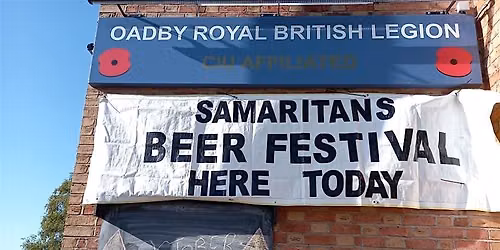 Leicester Samaritans Beer Festival
