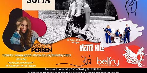 SOFIA at the "Mall Sessions" with Robyn Perren and Motts Hill