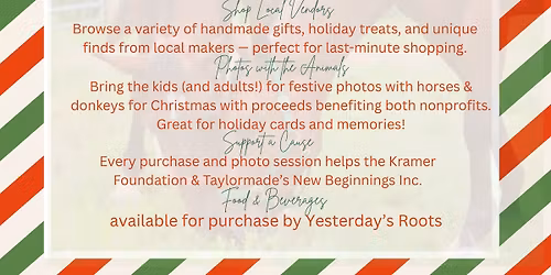 Holiday Market on the Farm