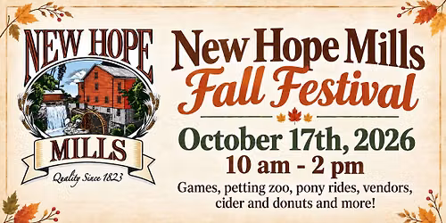 Fall Festival at New Hope Mills