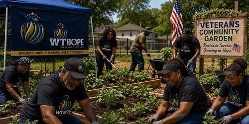 Veterans Community Garden Build & Horticultural Therapy Day