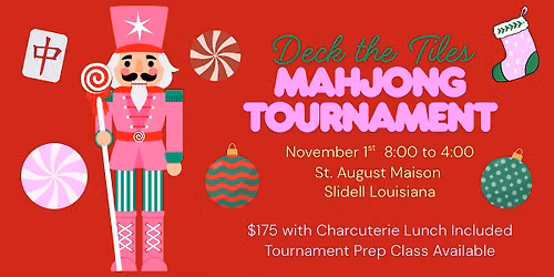 Deck the Tiles Mahjong Tournament