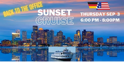 Annual Back-to-the Office Sunset Cruise