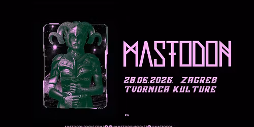Mastodon u Zagrebu!