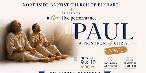 Paul: A Prisoner of Christ Part 2 (A New Live Performance)