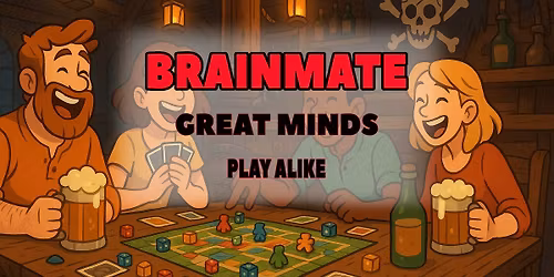 \ud83e\udde0BRAINMATE!\ud83d\udc96Great minds play alike #gamedating