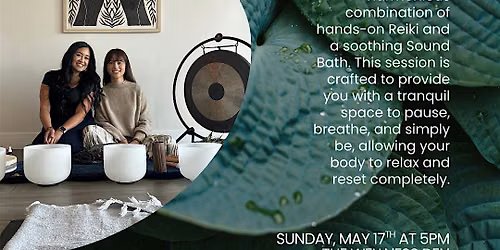 Reiki and Sound Bath Experience