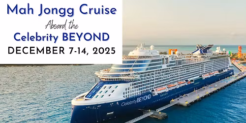 December 2025 Mah Jongg Cruise