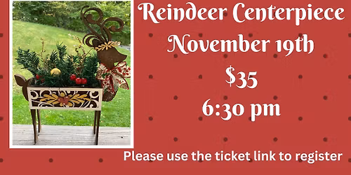Reindeer Centerpiece