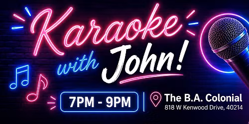 KARAOKE AT THE B.A. COLONIAL