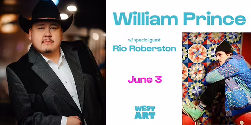 West Art Welcomes William Prince with Ric Robertson