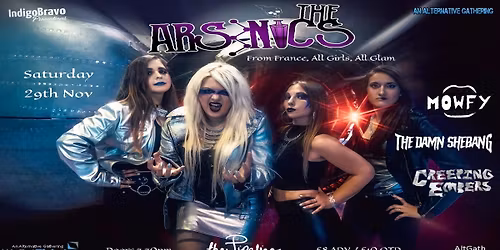 The Arsenics \/ MOWFY \/ The Damn Shebang \/ Creeping Embers