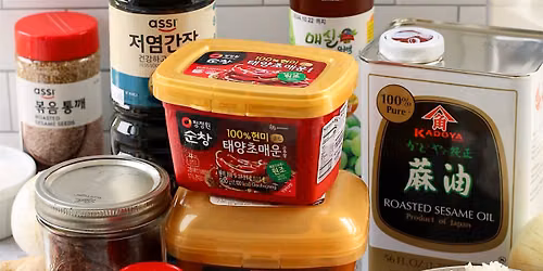 Micro Class: Korean Pantry Ingredients, $50