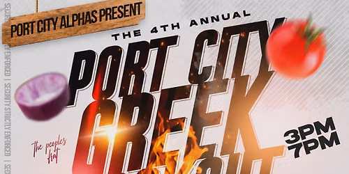 4th Annual Port City Greek Cookout
