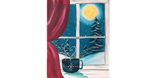 Waiting on Santa - Paint and Sip in Orange County | Classpop!\u2122