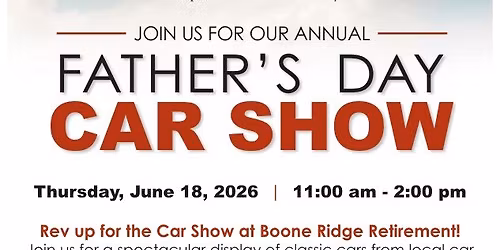 Annual Father's Day Classic Car Show