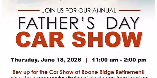 Annual Father's Day Classic Car Show