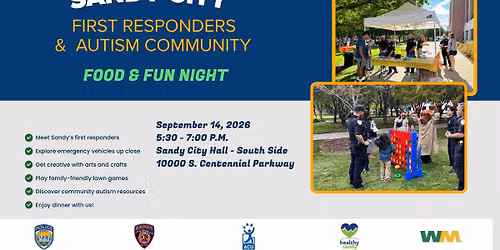 Sandy City First Responders & Autism Community Night