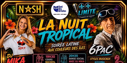 \ud83c\udf34\ud83d\udd25LA NUIT TROPICALE \ud83d\udd25\ud83c\udf34