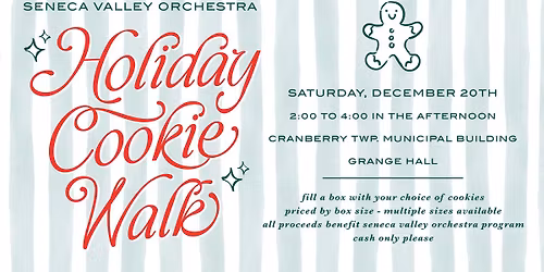 SV Orchestra Holiday Cookie Walk