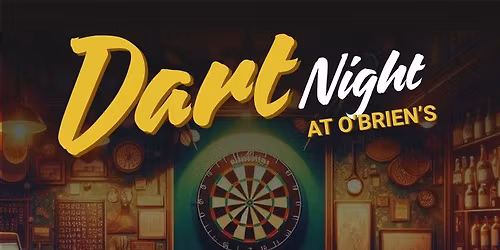 Dart Night at O'Brien's on November 8