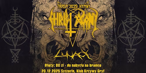 CHRIST AGONY x LUNACY \u2022 HYMNY TOUR 2025 \u2022 Szczecin, Krzywy Gryf