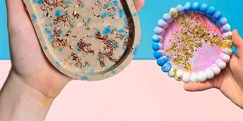 BRSHES, Intro to Spring Inspired Eco Resin Workshop! Glasgow