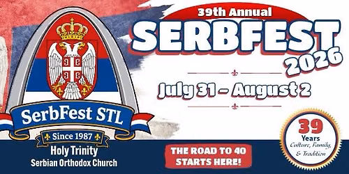 39th Annual SerbFest 2026