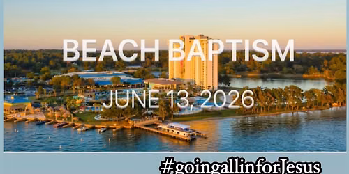 Beach Baptism at Margaritaville Resort