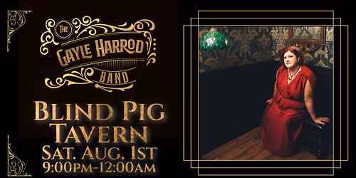 The Gayle Harrod Band at Blind Pig Tavern - Savage, MD