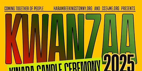 Kwanzaa 2025 - Coming Together of The People
