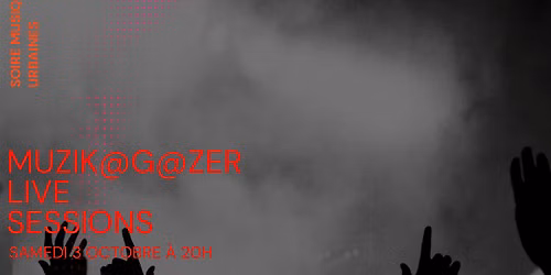 Muzik\u2019G@Zer Live Sessions - Pop\/Hiphop\/House & More!