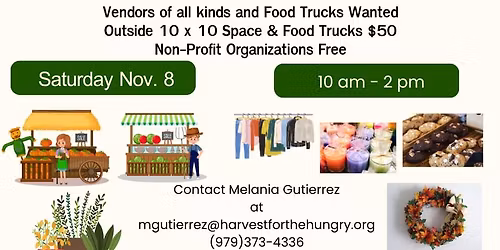 Harvest for the Hungry Farmer's Market