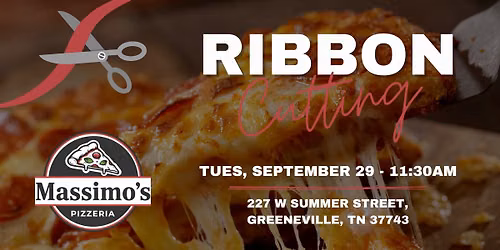 Ribbon Cutting - Massimo's Pizzeria
