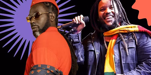 Buju Banton and Stephen Marley at Leader Bank Pavilion