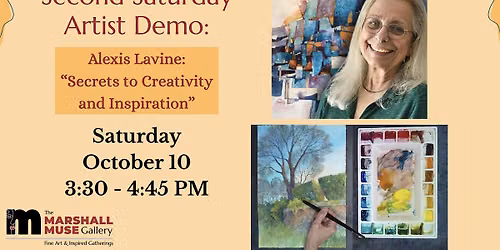 \u201cSecrets to Creativity and Inspiration\u201d with Alexis Levine