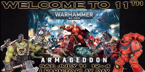 Learn-to-Play Warhammer 40,000: WELCOME TO 11th EDITION!