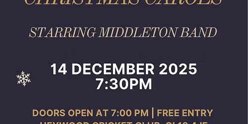 An evening of Christmas Carols