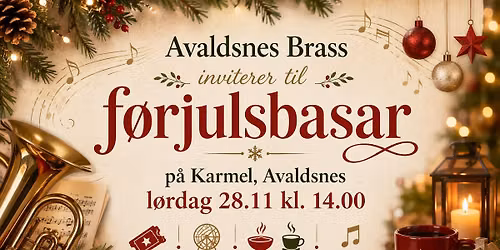 F\u00f8rjulsbasar med Avaldsnes Brass