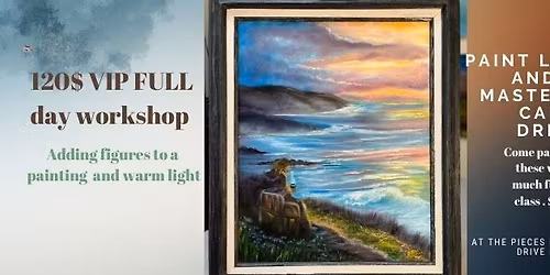 PAINT LIKE BOB ROSS AND THE OLD MASTERS