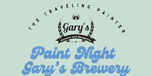Summer Paint and Sip at Gary\u2019s Brewery (Hosted with The Traveling Painter) 2 PM