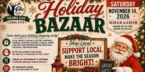 TACOMA ELKS HOLIDAY BAZAAR
